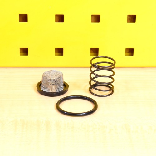 ölsieb mit feder und - feder, o-ring