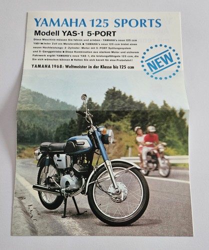 Yamaha 125 sports prospekt - 125,