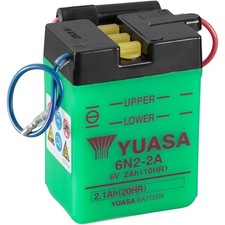 6V Yuasa 6N2-2A Batterie (DC)