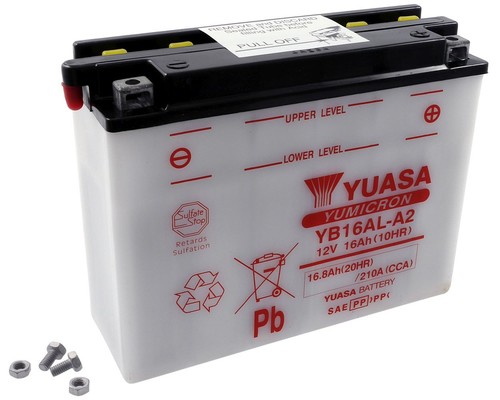Batterie yuasa yb16al - yuasa, 16ah