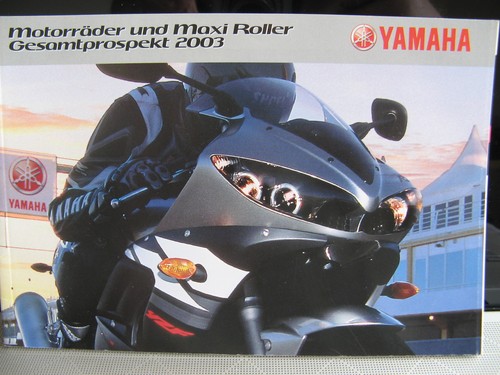 Yamaha prospekt motorräder - yamaha,