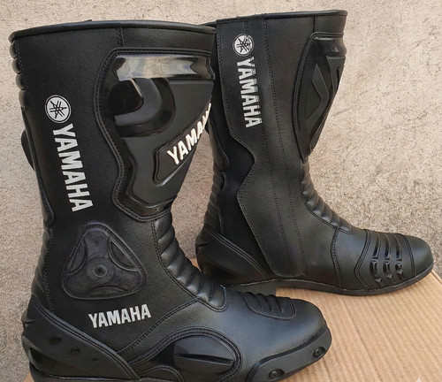 Yamaha leder rennstiefel - leder-rennstiefel, für